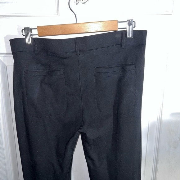 BETABRAND Bootcut Classic Dress Pants Black Size Large Petite - Picture 10 of 15